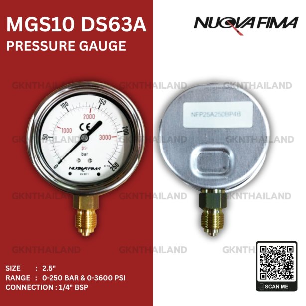Pressure Gauge Nuova Fima