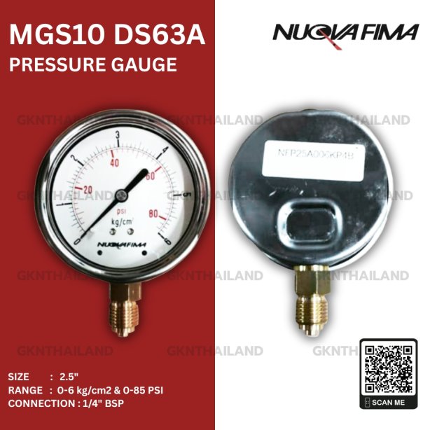 Pressure Gauge Nuova Fima