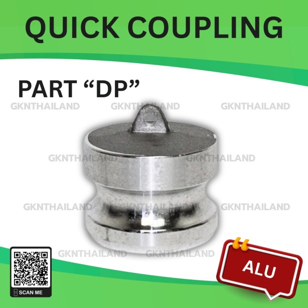 ALU QUICK COUPLING PART "DP" SIZE : 3"
