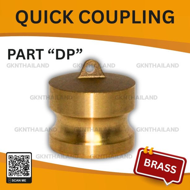 BRASS QUICK COUPLING PART "DP" SIZE : 4"
