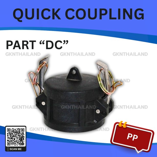 PP QUICK COUPLING PART "DC" SIZE : 2"