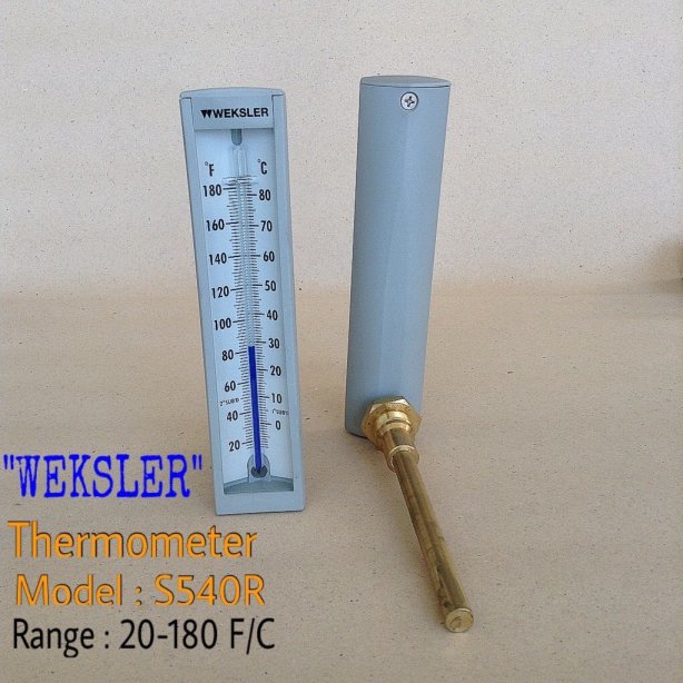 WEKSLER THERMOMETER MODEL : S540RD0 RANGE : 20-180 F/C