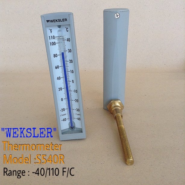 WEKSLER THERMOMETER MODEL : S540RD1 RANGE : -40-110 F/C