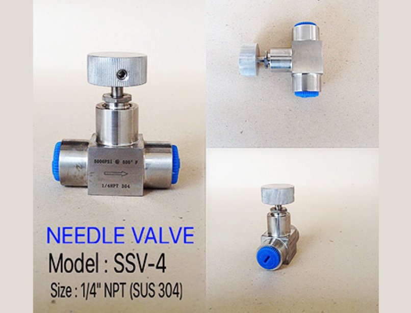 SS304 NEEDLE VALVE 1/4"NPT