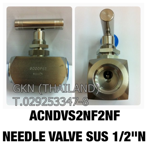 SS304 NEEDLE VALVE 1/2"NPT