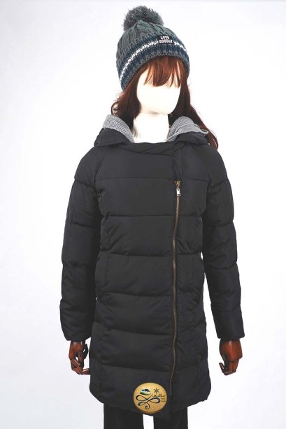 เช่าเสื้อขนเป็ด รุ่น Obsidian Padded Overcoat 0912GDS656FABKL1