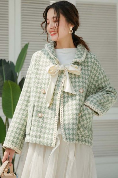เช่าเสื้อกันหนาว รุ่น Palladian Green Jacket 0912GCS647FAGNL1