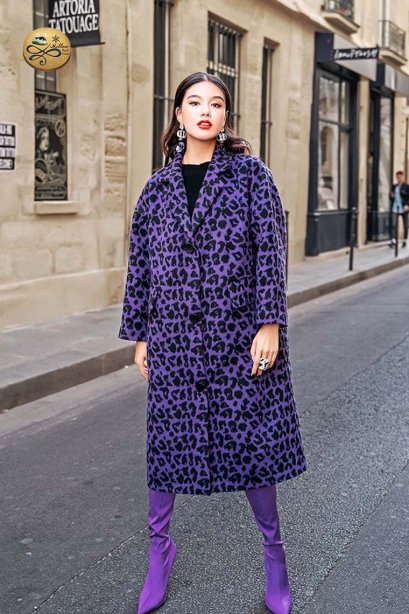 เช่าเสื้อโค้ทผู้หญิง รุ่น  Rich Razzleberry Coat	0912GCT645FAPP3XL1