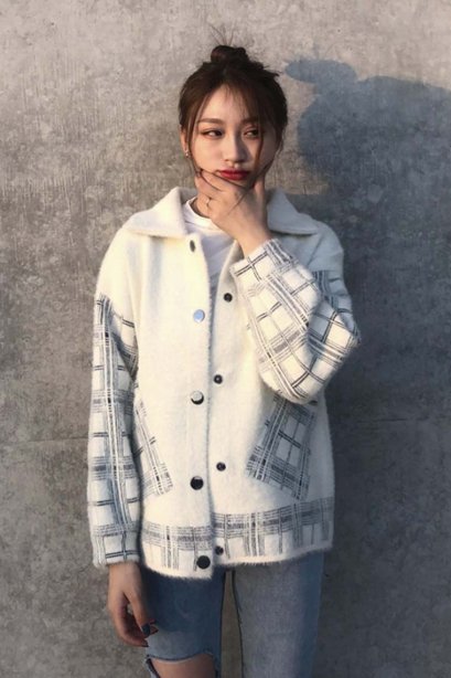 เช่าเสื้อโค้ทผู้หญิง รุ่น  Sherwin Willams Greek Villa Jacket  0912GCS648FAWH7XL1