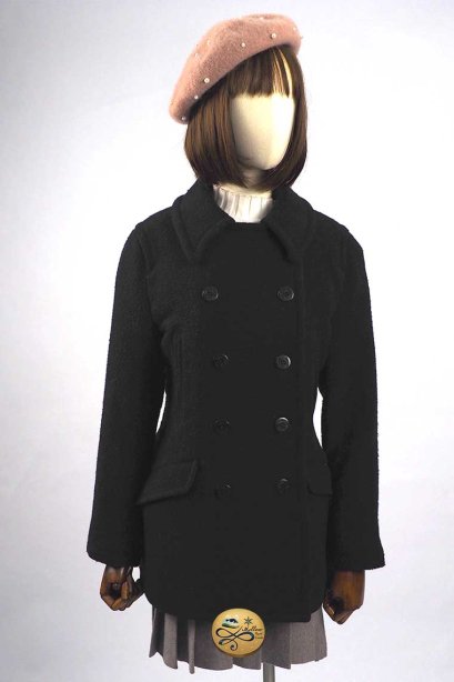 เช่าเสื้อโค้ทผู้หญิง รุ่น  Astral Night Pea Coat  902GCS130FABKM1