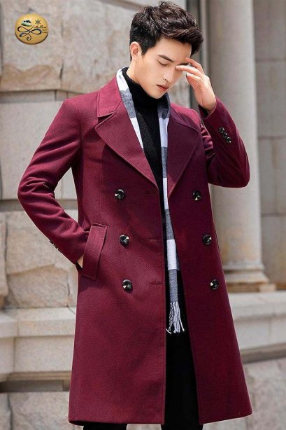 เช่าเสื้อโค้ชผู้ชาย  รุ่น  Vermilion Long Coat    99MCL587FARE