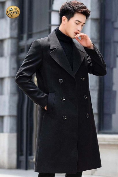 เช่าเสื้อโค้ชผู้ชาย  รุ่น   Midnight Long Coat  99MCL586FABK