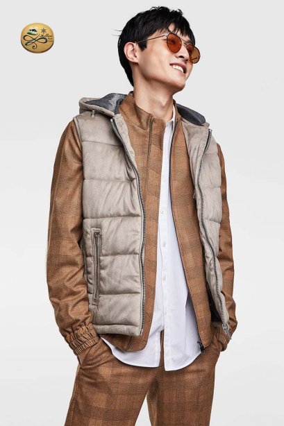 เช่าเสื้อโค้ชผู้ชาย  รุ่น  ZARA Coat for Man   901MGL021ZRGYL1