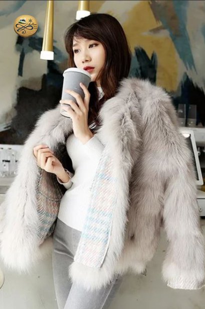 เช่าแจ็คเก็ตเฟอร์ รุ่น Sweetie Faux Fur Parka 	906GCS454FABL