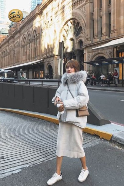 เช่าเสื้อขนเป็ด รุ่น Padded Overcoat  2102GDS2037FACR4XL2