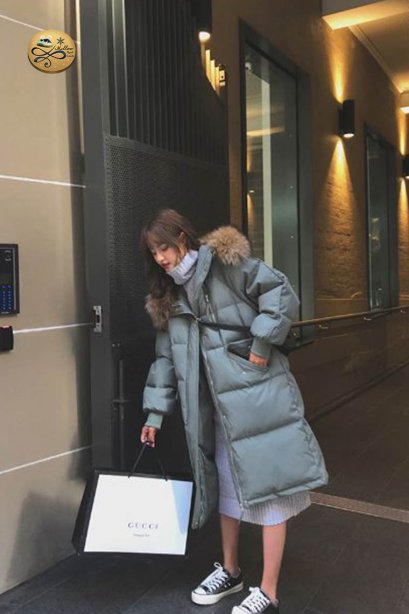 เช่าเสื้อขนเป็ด รุ่น Padded Overcoat 2001GDL2053FAGN5XL1