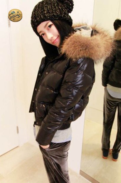 เช่าเสื้อขนเป็ดรุ่น  Ebony Down Jacket  0909GDS527DSBK