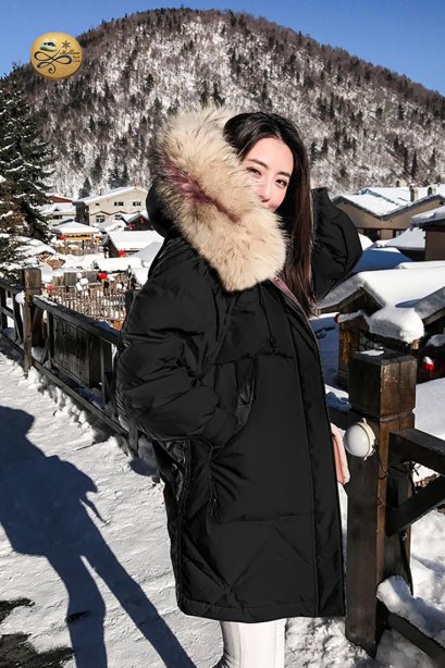 เช่าเสื้อขนเป็ดรุ่น   Midnight Down Coat	0909GDL555FABK