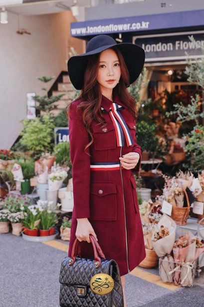 เช่าเดรสวูล ผู้หญิง รุ่น Vermelho Brilhante Dress	0906GCL472FARE