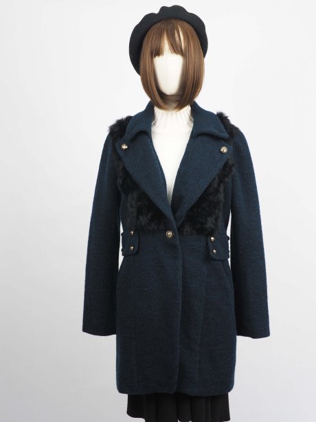 เช่าเสื้อโค้ทผู้หญิง รุ่น Insignia Blue Fur Coat	2009GCL847FANA1
