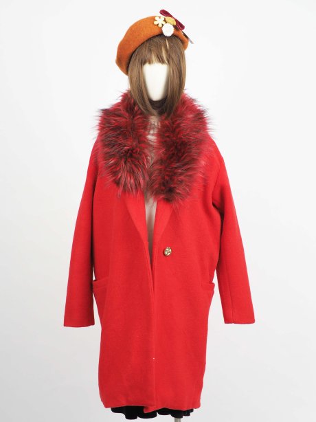 เช่าเสื้อโค้ทผู้หญิง รุ่น Savvy Red Car Coat	2009GCL851FARE1