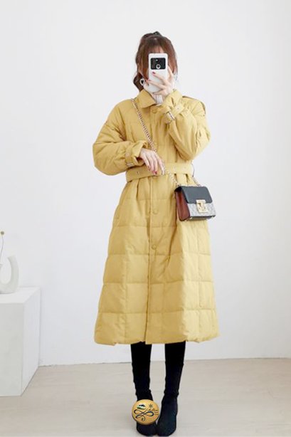 เช่าเสื้อขนเป็ดรุ่น  Down Overcoat  2001GDL2055FAYE3XL1