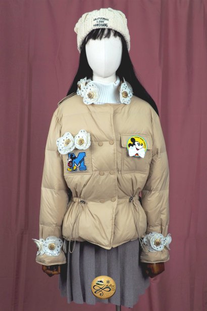 *** Limited Edition   เช่าเสื้อขนเป็ด รุ่น  Down Jacket  2001GDS707FACR2XL1