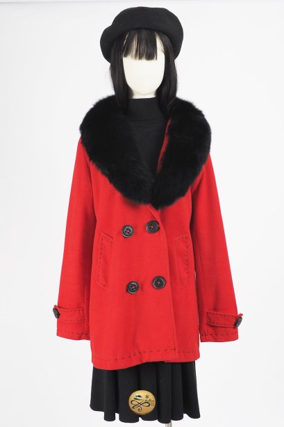 เช่าเสื้อโค้ทผู้หญิง รุ่น Vermelho Coral Coat  2006GCL742FARE1