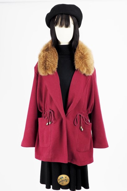 เช่าเสื้อโค้ทผู้หญิง รุ่น Pink Yarrow Coat   2006GCL782FAPP1