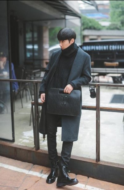 เช่าเสื้อโค้ชผู้ชาย  รุ่น  Anchor Long Coat	 99MCL577FADG