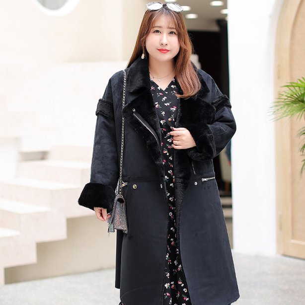 เช่าเสื้อกันหนาว รุ่น   Obsidian Swing Double Breasted Coat	0909GCL507FABK