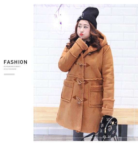 เช่าเสื้อกันหนาว รุ่น  Sweetie Vermelhao Duffle Coat	0909GCL512FABR