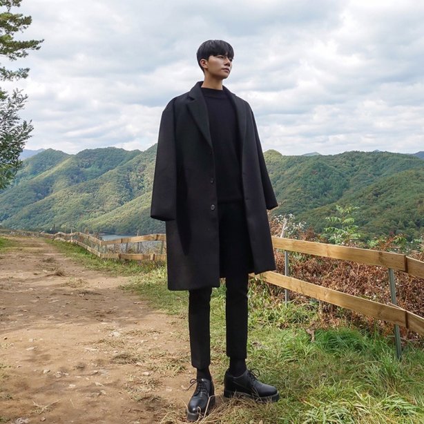 เช่าเสื้อโค้ชผู้ชาย  รุ่น  Coat for Man  2001MCL609FABK