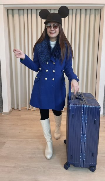 เช่าเสื้อโค้ทผู้หญิง รุ่น  Presenca Masculina Coat  2006GCL749FABL1