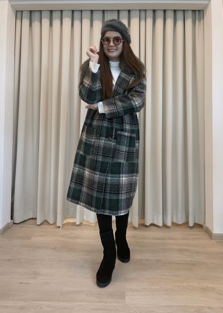 เช่าเสื้อกันหนาว รุ่น Spring Forest Single Breasted Coat	2109GCL1555FAMX1