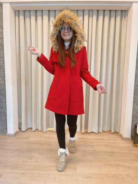 เช่าเสื้อโค้ทผู้หญิง รุ่น Celosia Orange Coat  902GCL077FARES1