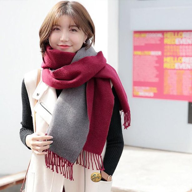 SC-007 ผ้าพันคอแคสเมียร์ CASHMERE SCARF