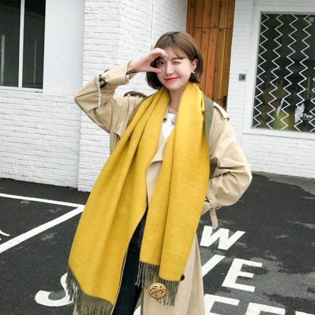 SC-006 ผ้าพันคอแคสเมียร์ CASHMERE SCARF