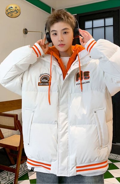 เช่าเสื้อกันหนาว รุ่น Fake two-piece down jacket WINTERCLOTHFA0116