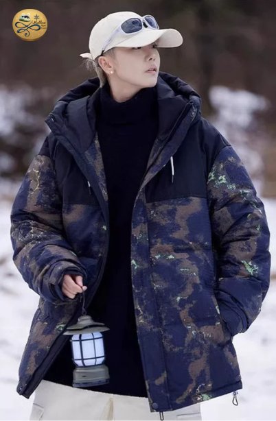 เช่าเสื้อกันหนาว รุ่น Snow Flying Camouflage Down Jacket for Couples  WINTERCLOTHFA0120 / WINTERCLOTHFA0119