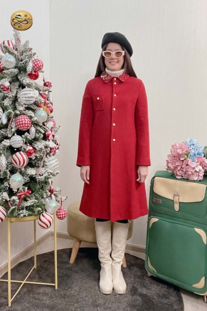 เช่าเสื้อโค้ทผู้หญิง  รุ่น Lava Falls Dress Coat	2107GCL1351FARE1