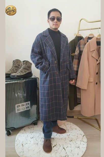 เช่าเสื้อกันหนาว รุ่น  Quetzal Queen Single Breasted Coat	2107GCL1381FAMX1