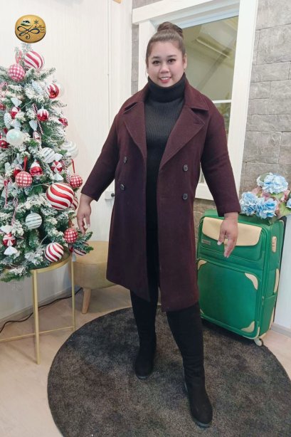 เช่าเสื้อกันหนาว รุ่น Chicory Coffee Single Breasted Coat	2108GCL1465FABR1