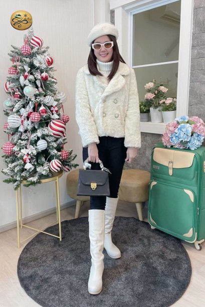 เช่าเสื้อกันหนาว รุ่น Alhambra Cream Jacket	2108GCS1499FACR1