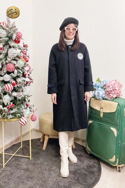 เช่าเสื้อกันหนาว รุ่น Estate Blue Single Breasted Coat	2108GCL1503FANA1