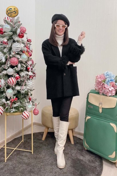 เช่าเสื้อกันหนาว รุ่น Single Breasted Coat	2109GCL1612FABK1