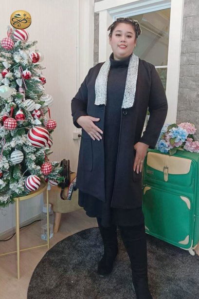 เช่าเสื้อโค้ทผู้หญิง  รุ่น  Midnight Long Coat	99GCL1935FABK1