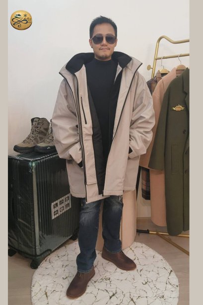 เช่าเสื้อกันหนาว รุ่น  Coat for Man 0911MCS2118FACR15XL1