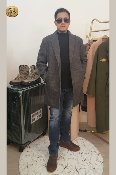 เช่าเสื้อโค้ชผู้ชาย  รุ่น   Coat for Man 903MCL331FABK