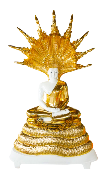 พระปรกปิดทองคำเปลว  25 นิ้ว